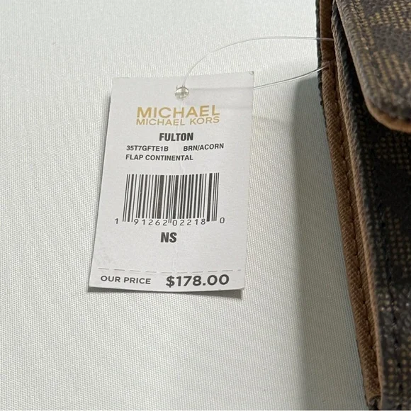 Michael Kors‎ Brown Monogram Wallet